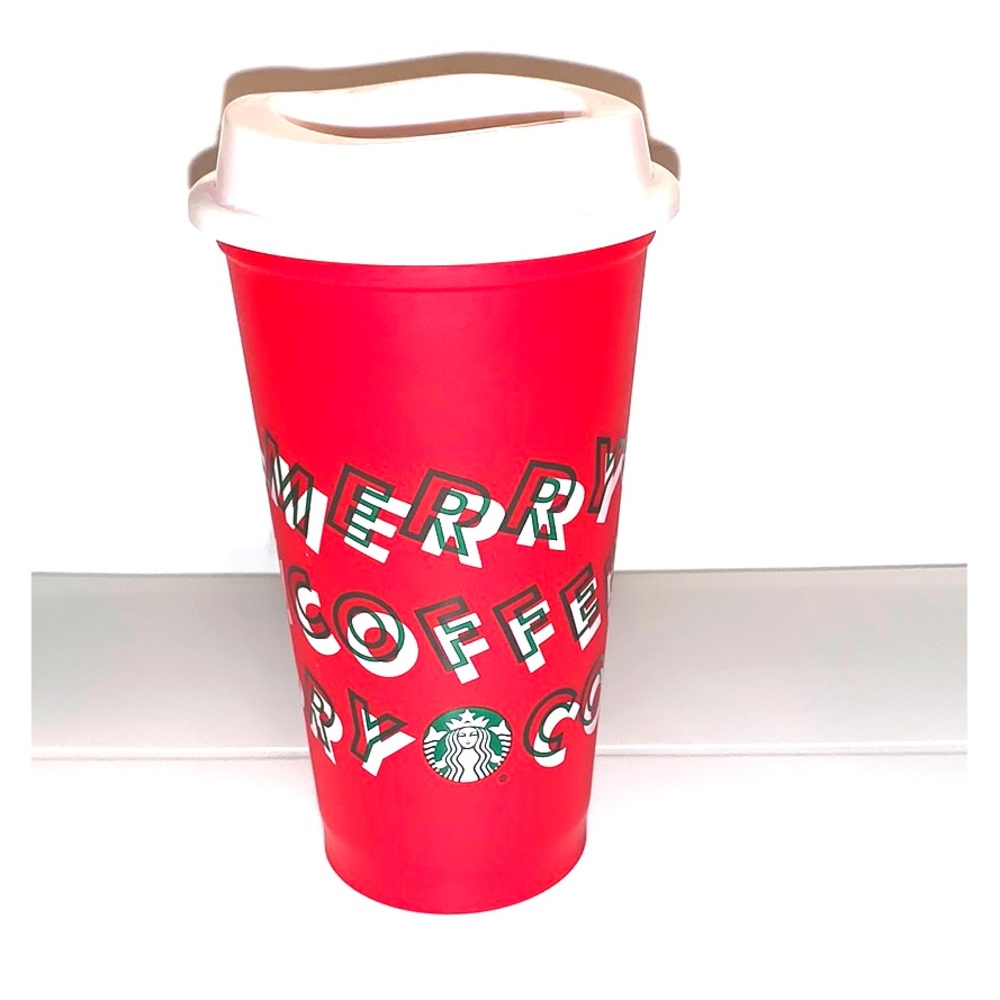 Starbucks Holiday Reusable Red Cup
